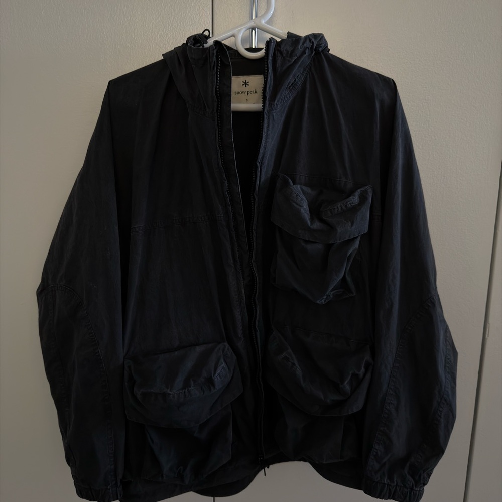 Snow Peak Charcoal Black Jacket Size S